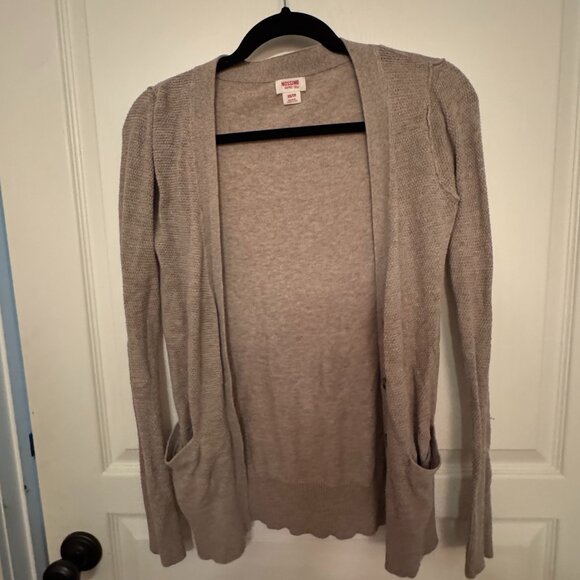 Mossimo Supply Co. Sweaters - Tan Soft Cardigan
